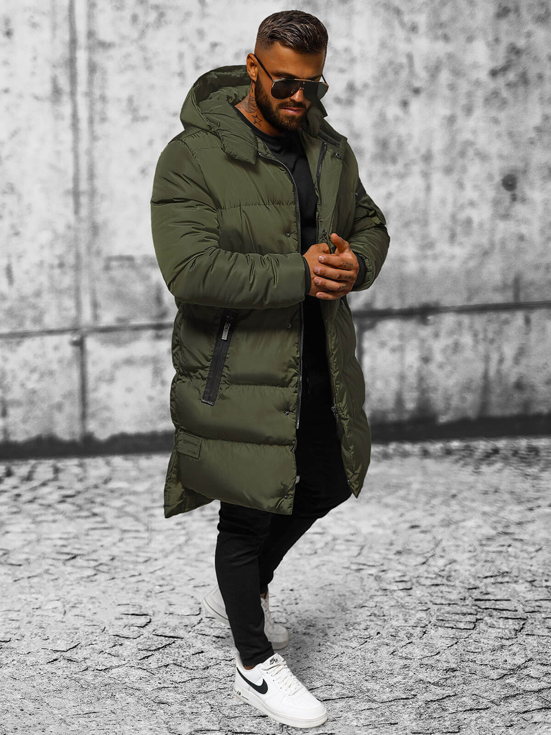 Herren Winterjacke Grün OZONEE O/M799