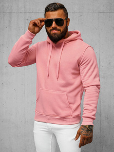 Herren Kapuzenpullover Puderrosa OZONEE JS/2009Z