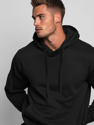 Herren Kapuzenpullover Schwarz OZONEE JS/2009Z