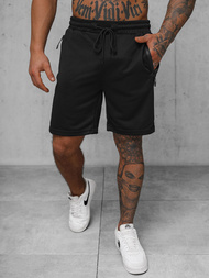 Herren Sportshorts Schwarz OZONEE JS/17K532/3