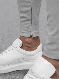 Herren Chino Hose Grau OZONEE DJ/3300