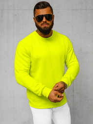 Herren Sweatshirt Gelb-Neon OZONEE JS/2001-10Z