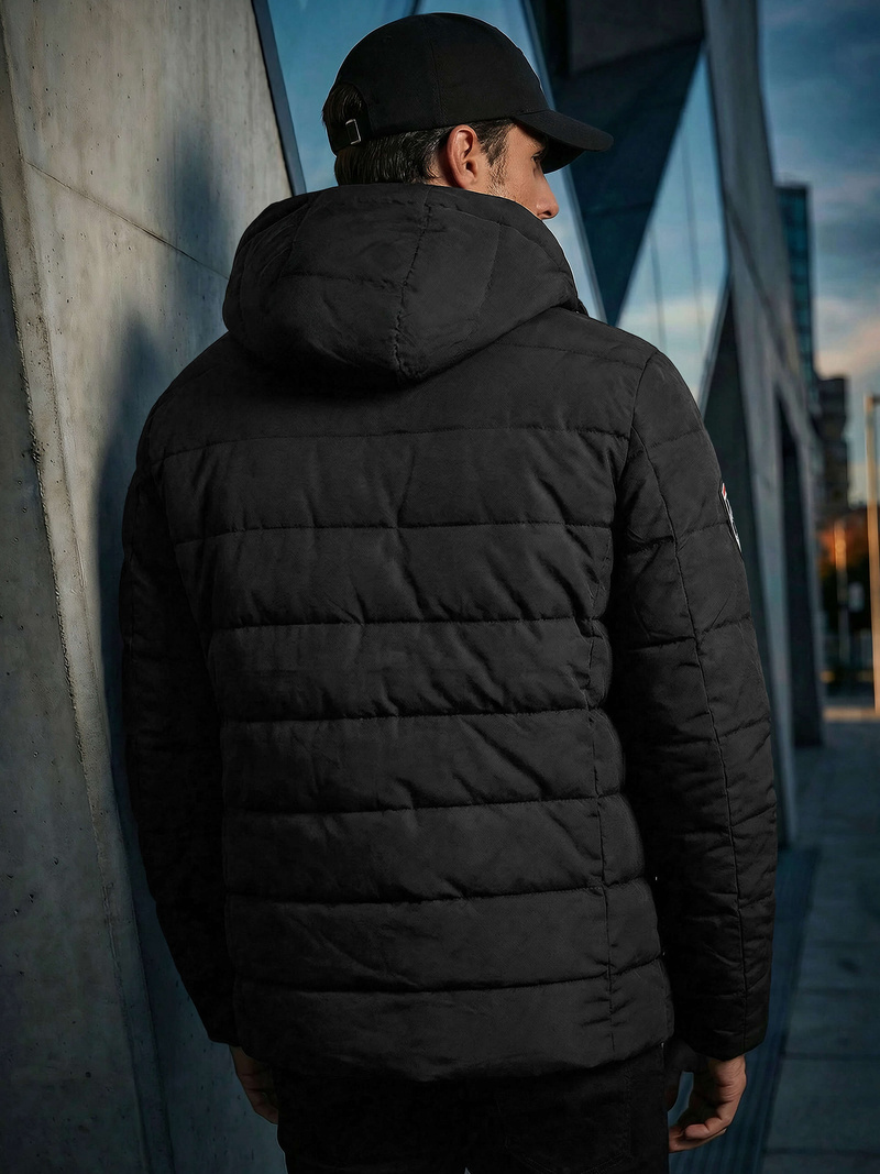 Herren Jacke Schwarz OZONEE JS/31M5081/392