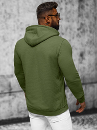 Herren Kapuzenpullover Khaki OZONEE O/TB2273
