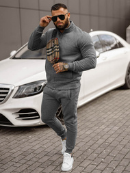 Herren Sportanzug Anthrazit OZONEE JS/68C10385/5Z