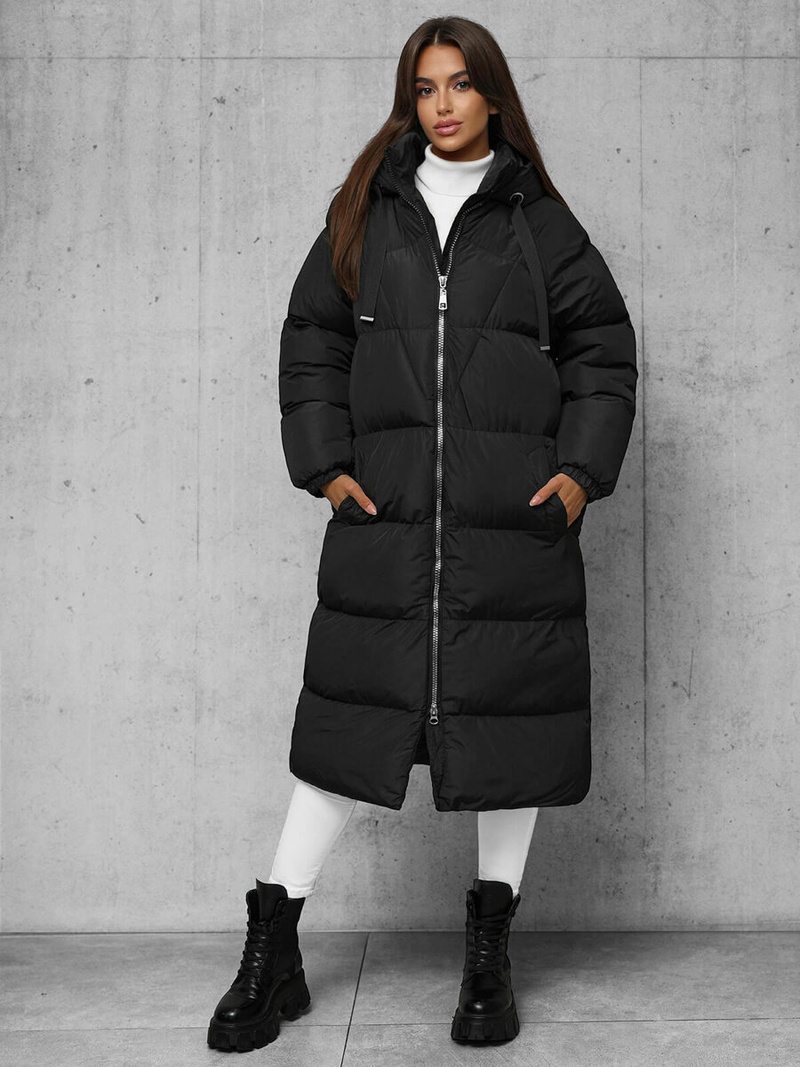 Damen Jacke Schwarz OZONEE JS/5M3163/392Z