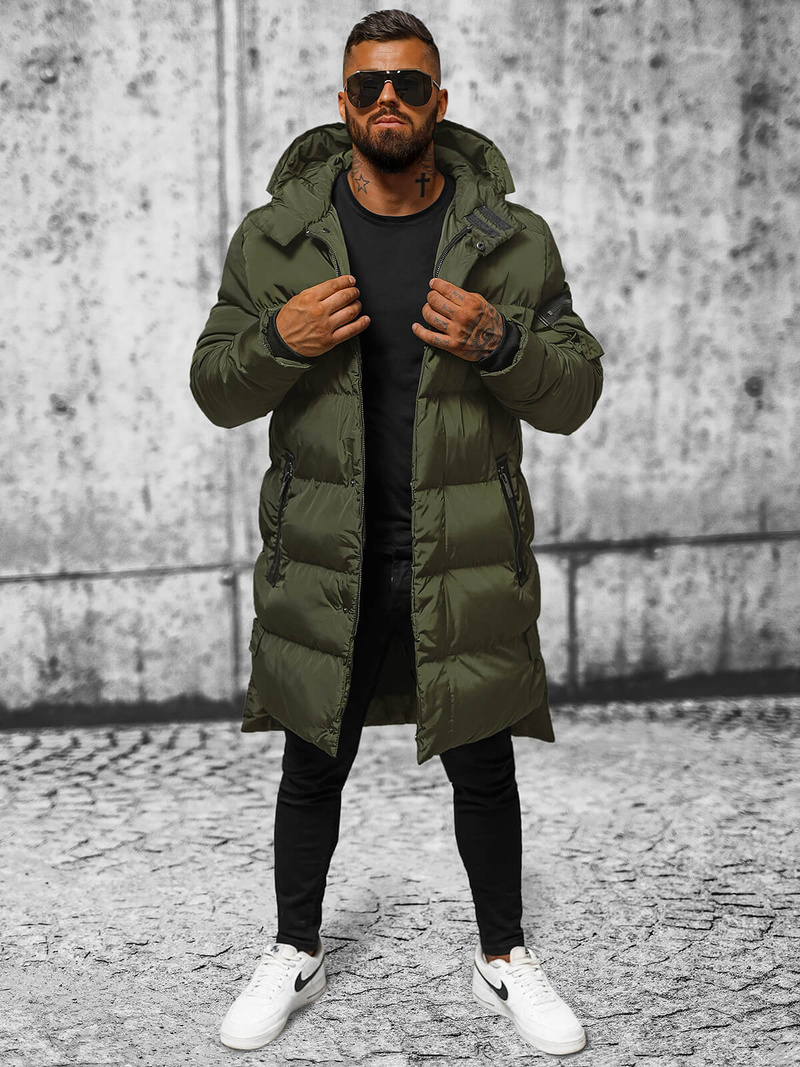 Herren Winterjacke Grün OZONEE O/M799