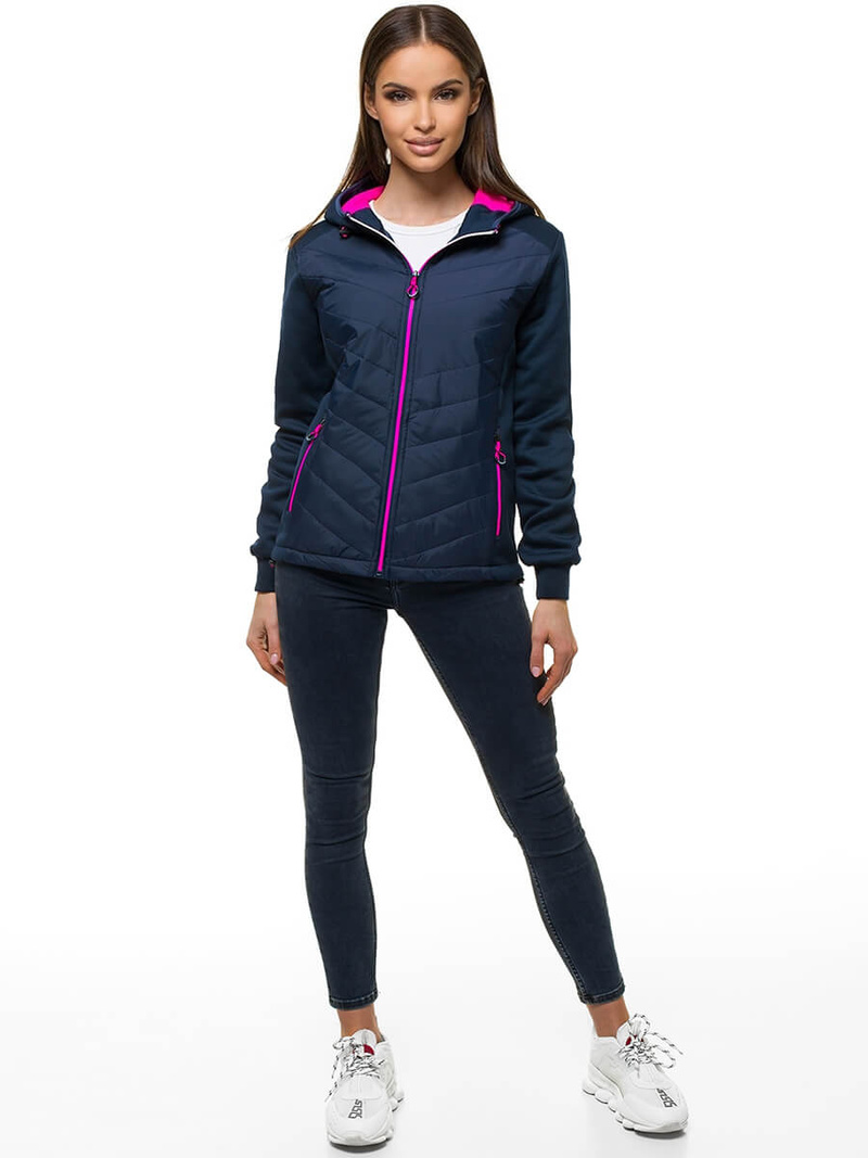 Damen Jacke Dunkelblau OZONEE JS/KSW4011
