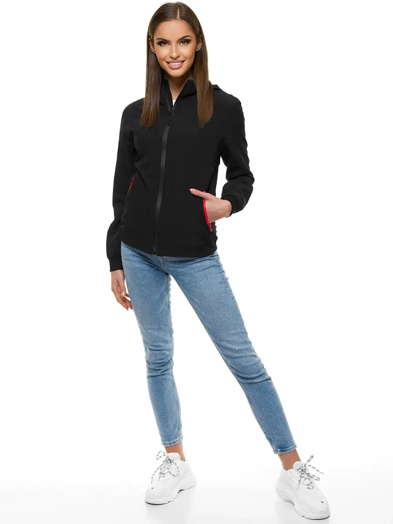 Damen Jacke Schwarz OZONEE JS/HM097/1