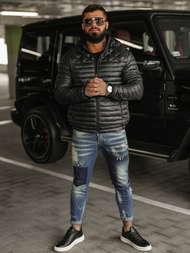 Herren Jacke Schwarz OZONEE JS/16M9328/392BZ