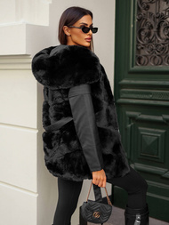 Damen Jacke Schwarz OZONEE JS/11Z8090Z