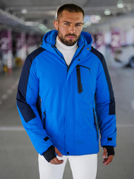 Herren Winterjacke Blau OZONEE JS/91M9905/184