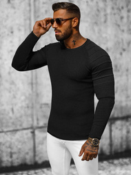 Herren Pullover Schwarz OZONEE L/2500