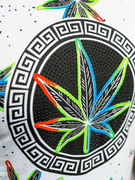 Herren T-shirt Weiß OZONEE O/T136/1