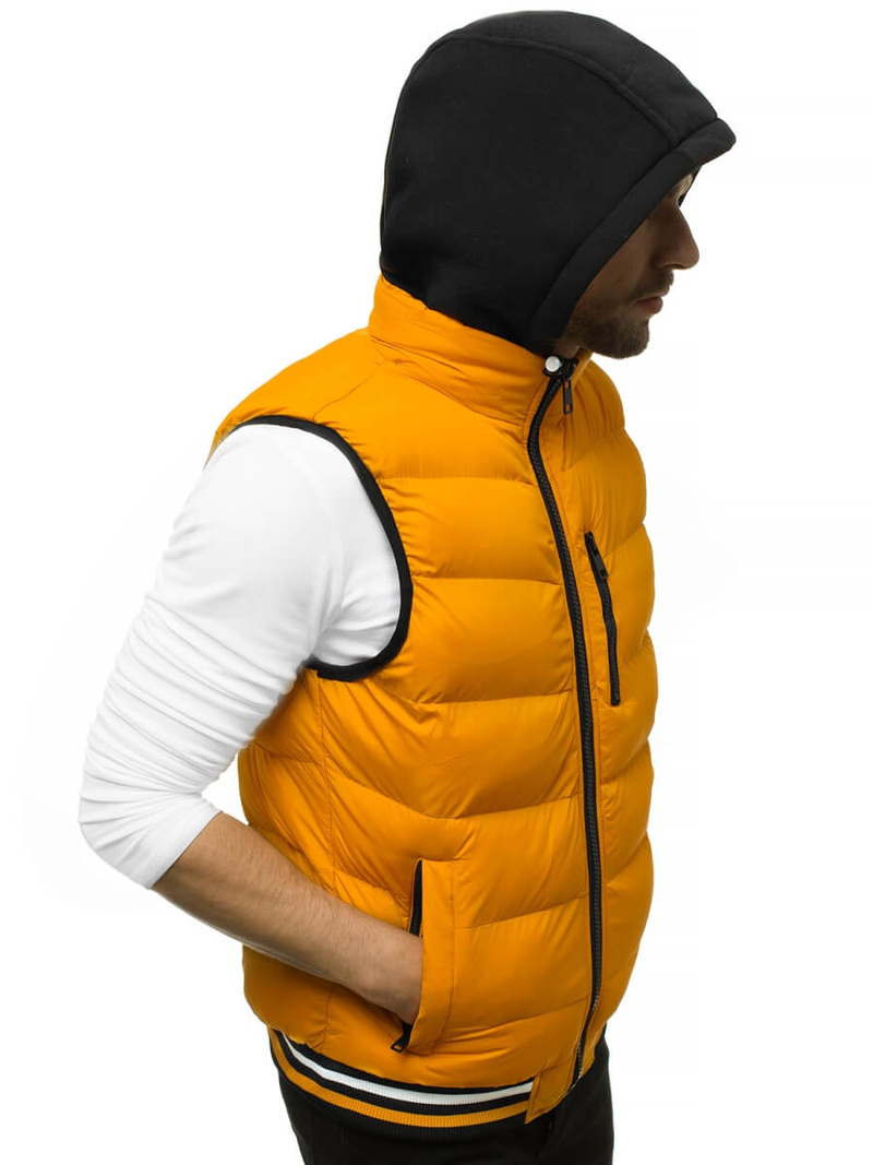 Herren Weste Gelb OZONEE N/6503