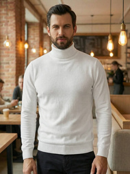 Herren Pullover Weiß OZONEE JS/59B3603/1