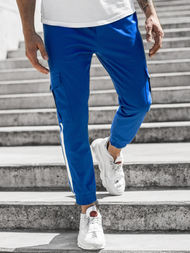Herren Chino Jogger Blau OZONEE DJ/5580