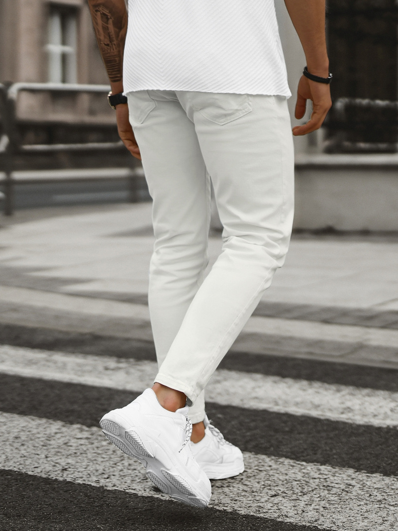 Herren Jeanshose Ecru OZONEE E/5171/01