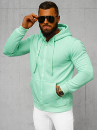 Herren Kapuzenpullover Mintgrün OZONEE JS/2008Z
