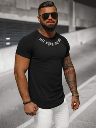 Herren T-shirt Schwarz OZONEE O/T7256