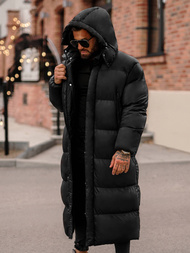 Herren Winterjacke Schwarz OZONEE O/M3202Z