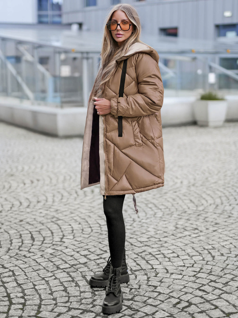 Damen Jacke Camel OZONEE JS/5M3189/84Z