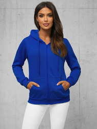 Damen Kapuzenpullover Kobalt OZONEE JS/W03Z
