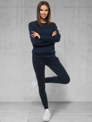 Damen Trainingsanzug Dunkelblau OZONEE 25