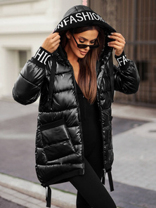 Damen Jacke Schwarz OZONEE JS/5M3188/392Z