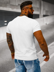 Herren T-shirt Weiß OZONEE JS/712005Z 