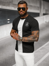 Herren T-shirt Schwarz OZONEE O/L1184