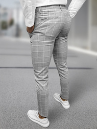 Herren Chino Hose Grau OZONEE DJ/5522Z