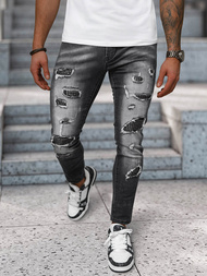 Herren Jeanshose Schwarz OZONEE NB/MP0152N