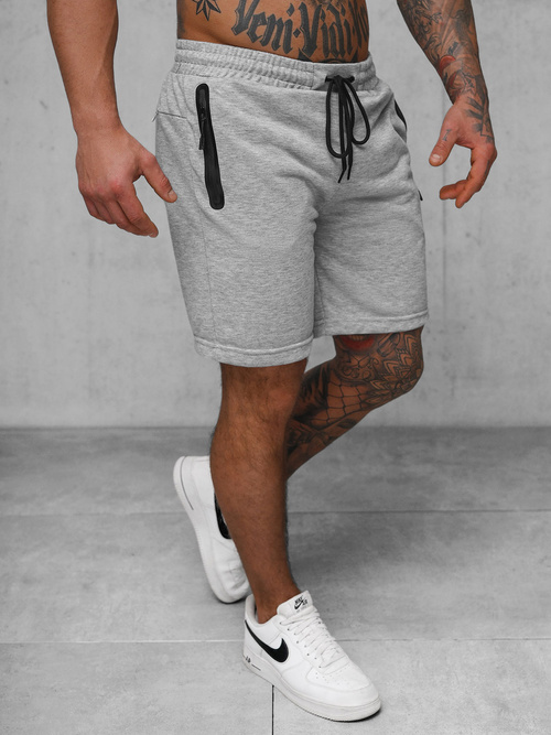 Herren Sportshorts Grau OZONEE JS/17K532/2