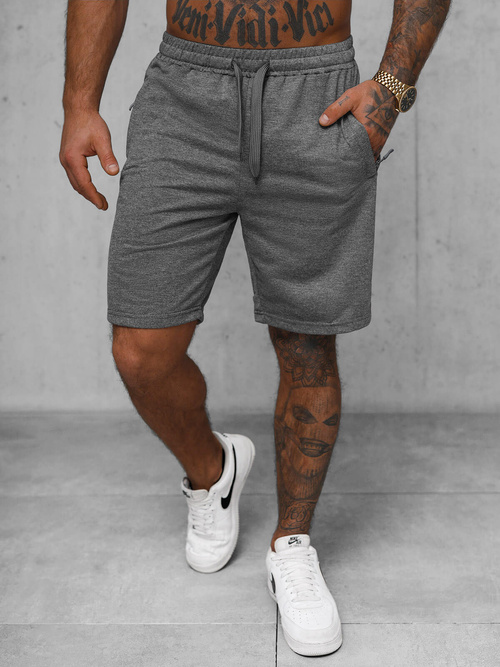Herren Sportshorts Anthrazit OZONEE JS/8K1551/5