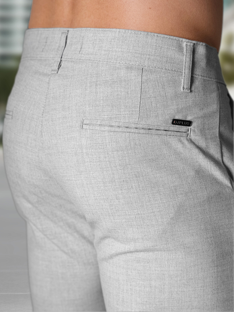 Herren Chino Shorts Grau OZONEE DJ/4400Z