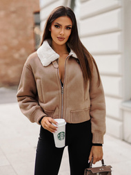 Damen Jacke Beige OZONEE O/81326