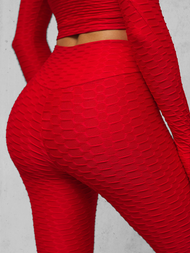 Zweiteiliges Trainingsanzug-Set Rot OZONEE O/22060Z