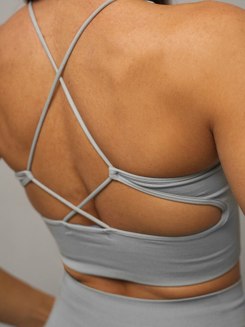 Zweiteiliges Trainingsanzug-Set Grau OZONEE O/YJS7714