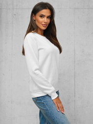 Damen Sweatshirt Weiß OZONEE JS/W01Z