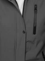 Damenjacke Softshell Anthrazit OZONEE JS/HD181/2