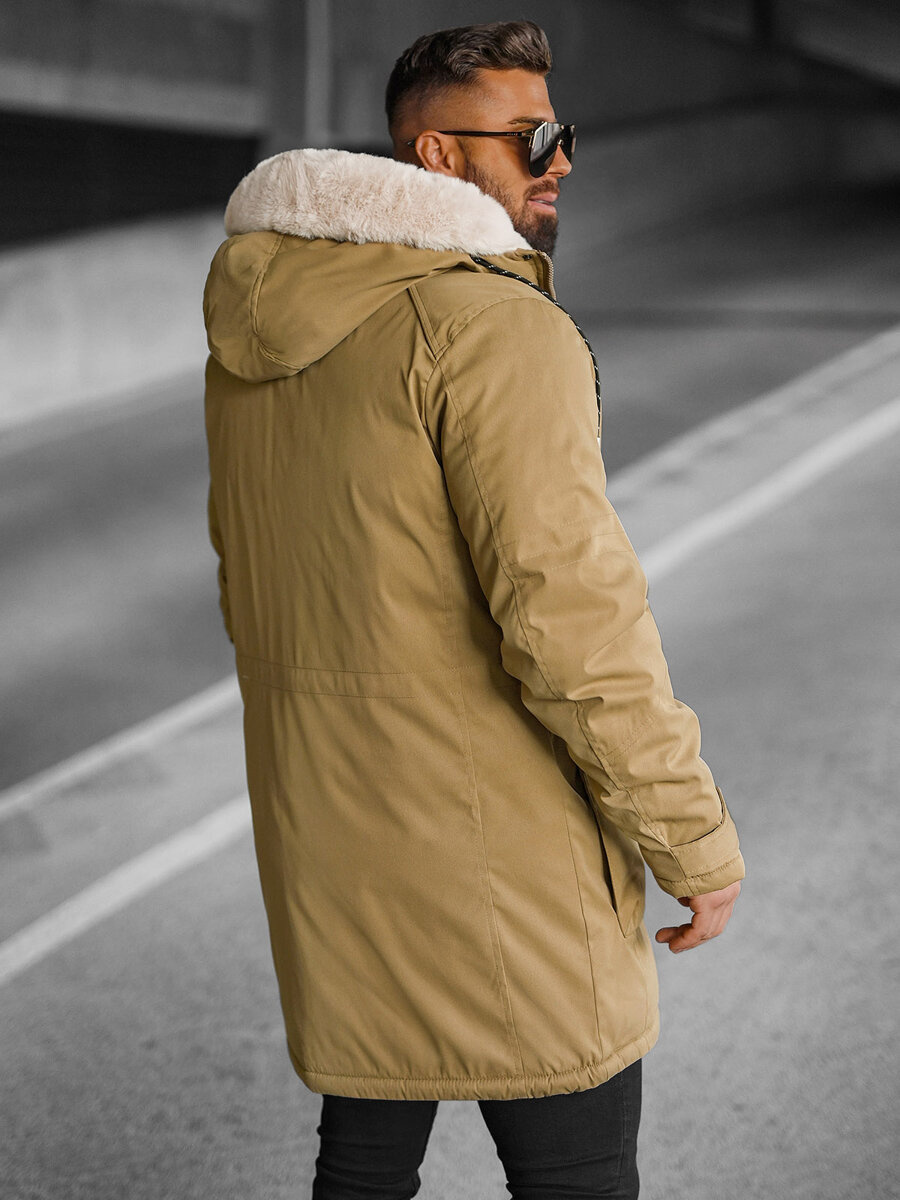 Herren Winterjacke Camel OZONEE JS/5M120/84Z OZONEE
