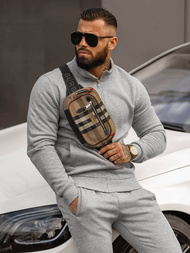 Herren Sportanzug Grau OZONEE JS/68C10385/2Z