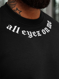 Herren Sweatshirt Schwarz OZONEE O/P2027Z