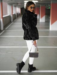 Damen Jacke Schwarz OZONEE JS/11Z8075Z