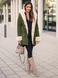 Damen Jacke Grün OZONEE JS/M763/136Z