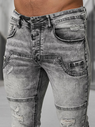 Herren Jeanshose Anthrazit OZONEE NB/MP0163NZ