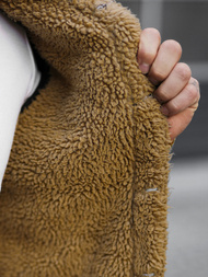 Herren Jeansjacke Sherpa Schwarz OZONEE NB/MJ520NZ