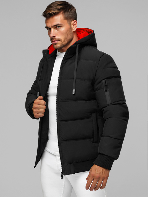 Herren Jacke Schwarz OZONEE JS/31M5003Z
