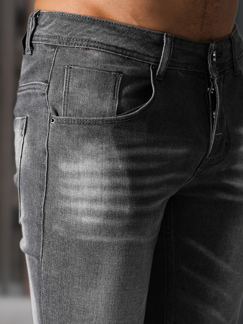 Herren Jeanshose Anthrazit OZONEE NB/MP0199GSZ